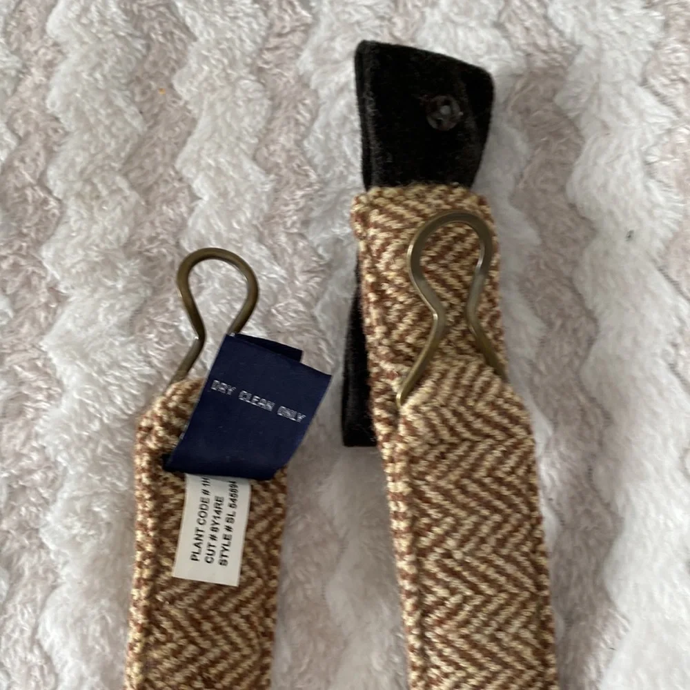 Ralph Lauren Wool Belt with Velvet Bow